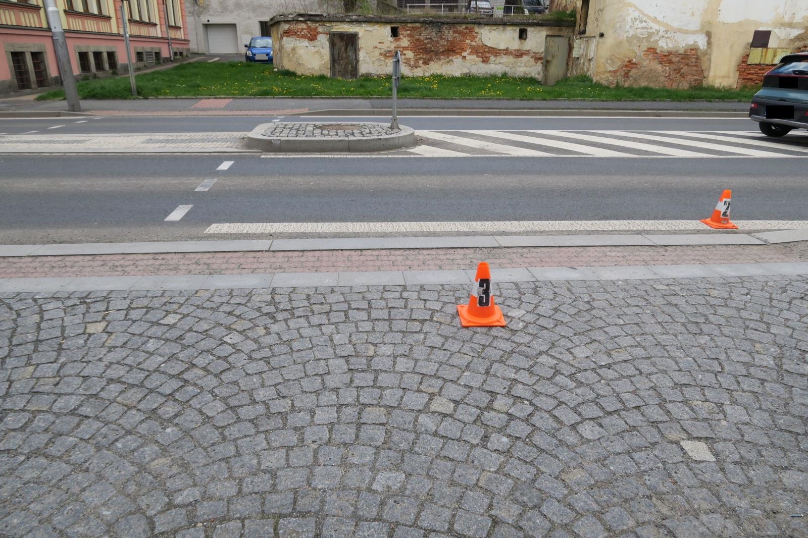 Střet OA s chodkyní