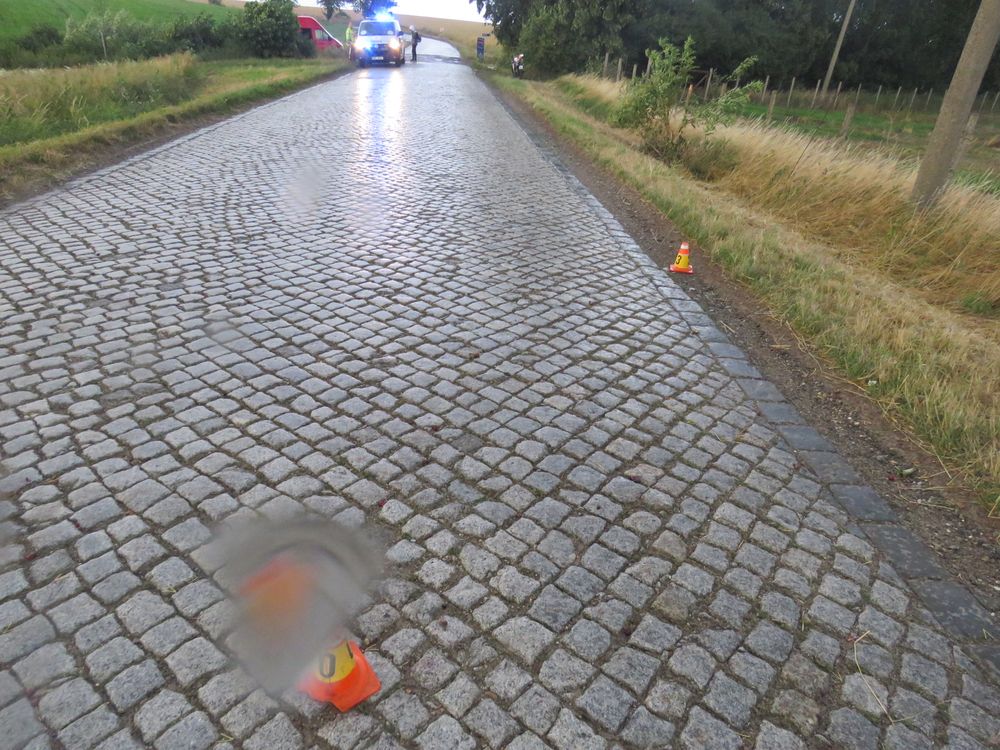Střet motocyklu s OA