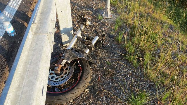 Střet motocyklu s vozidlem