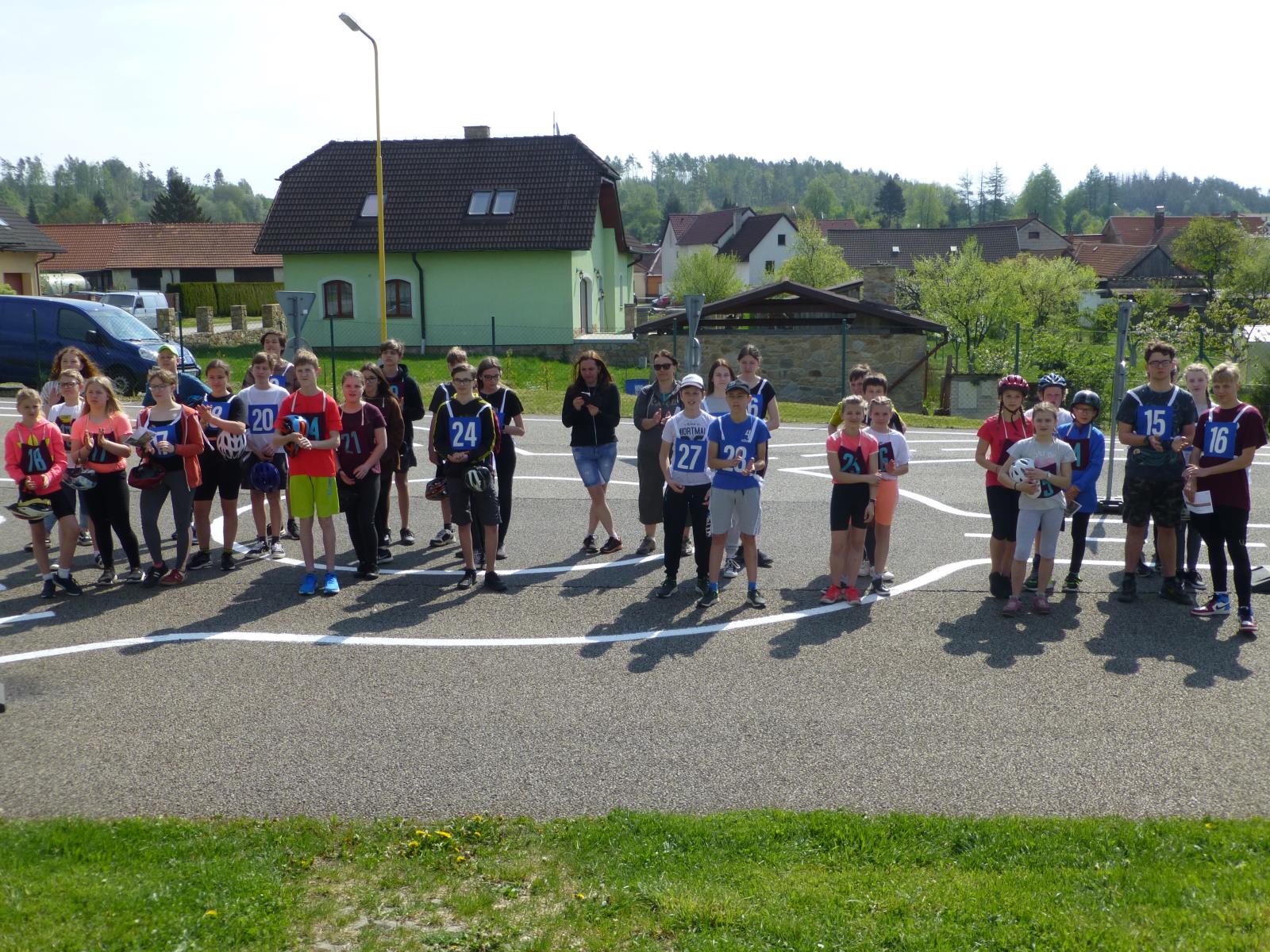 Studená - mladí cyklisté
