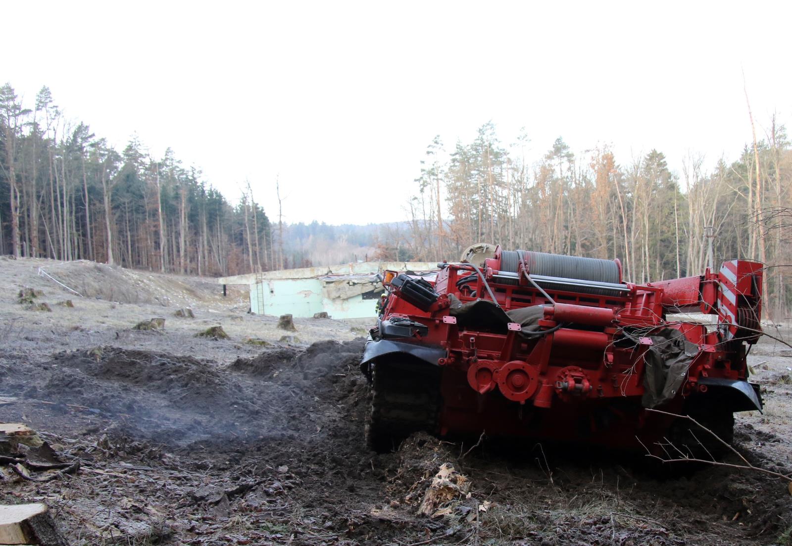 Tank před akcí