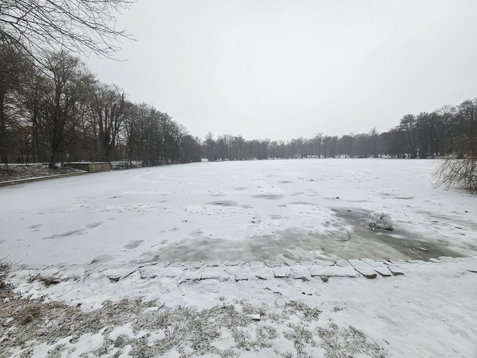 Teplice -    Zámecký rybník horní