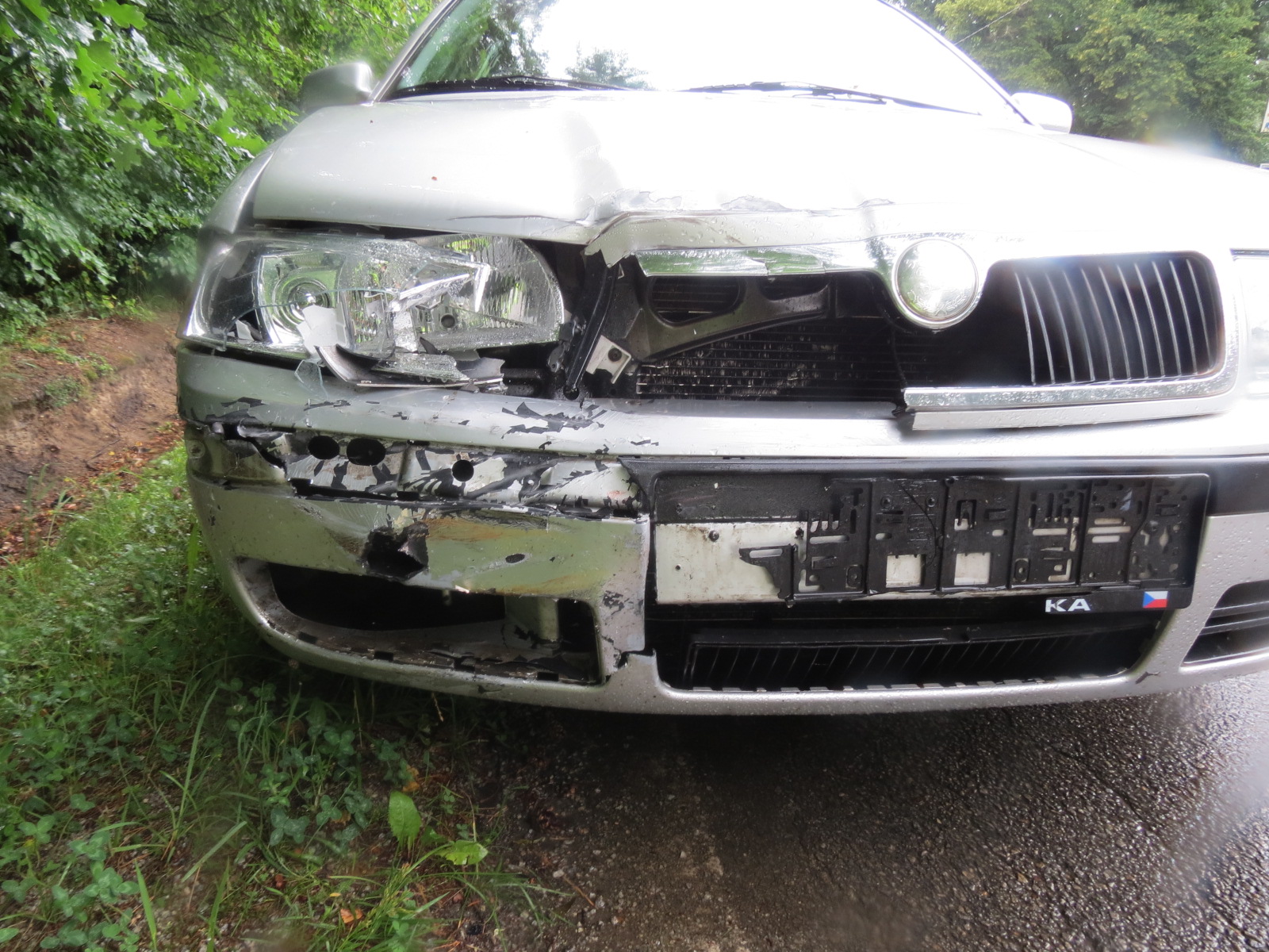 Těžké zranění motorkáře