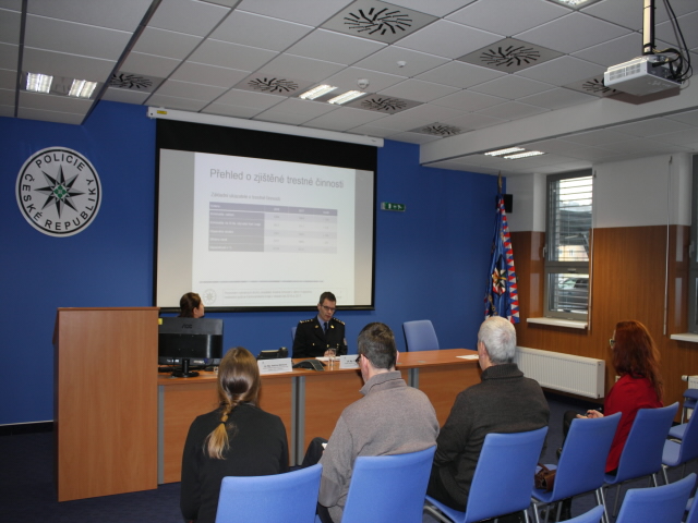 Tisková konference ke kriminalitě