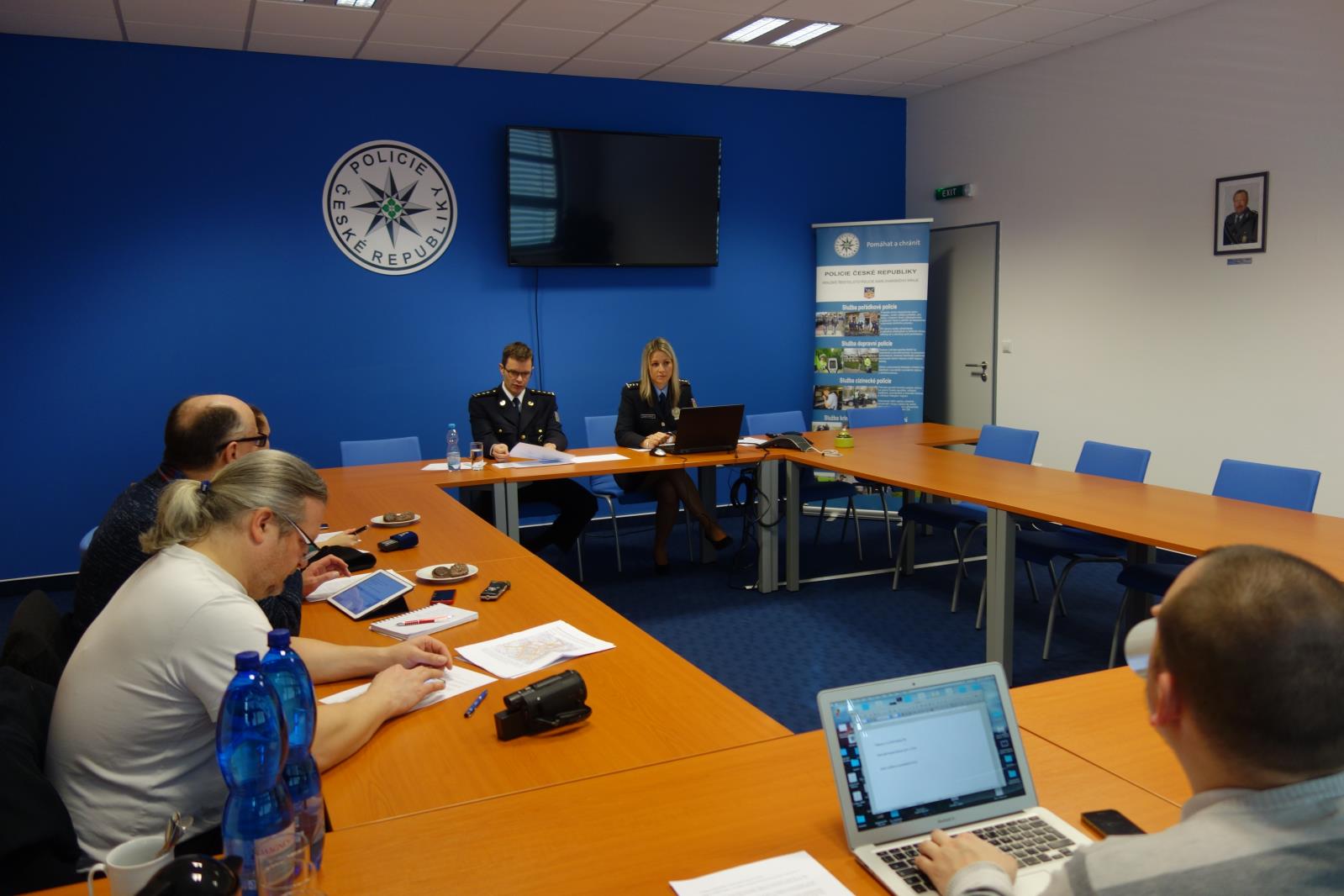 Tisková konference ke kriminalitě za rok 2018