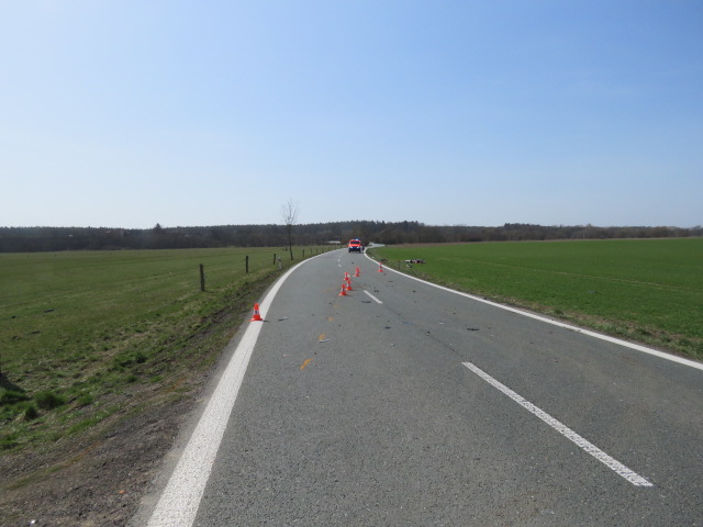 Tragická DN u Čestic ze dne 27. 03. 2020