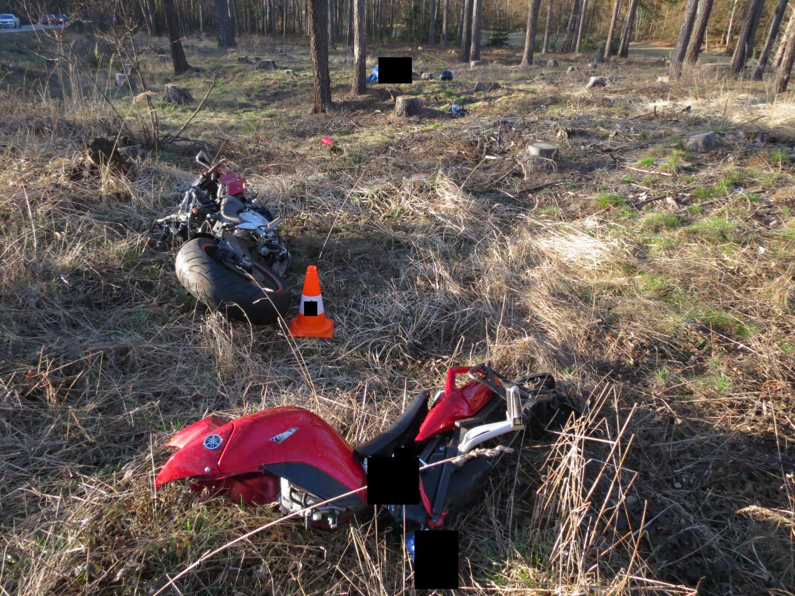 Tragická nehoda motorkáře