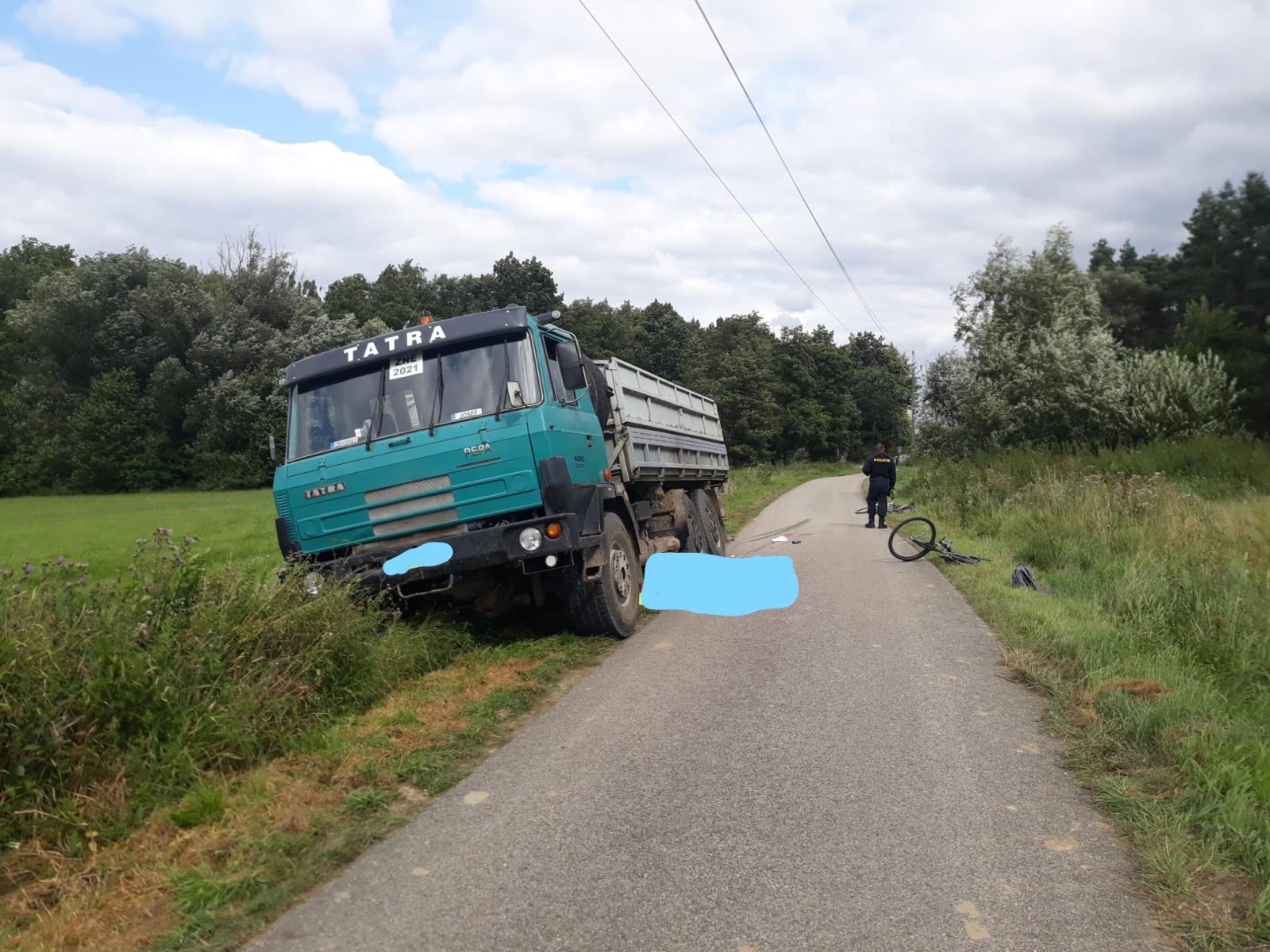 Tragická nehoda na cyklostezce u Modlešovic 2.