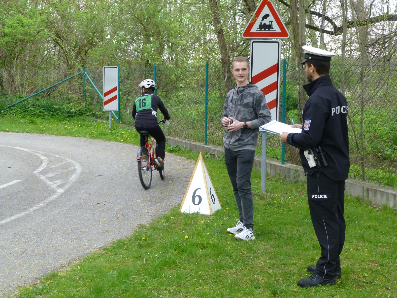Třeboň - oblastní kolo cyklistické soutěže