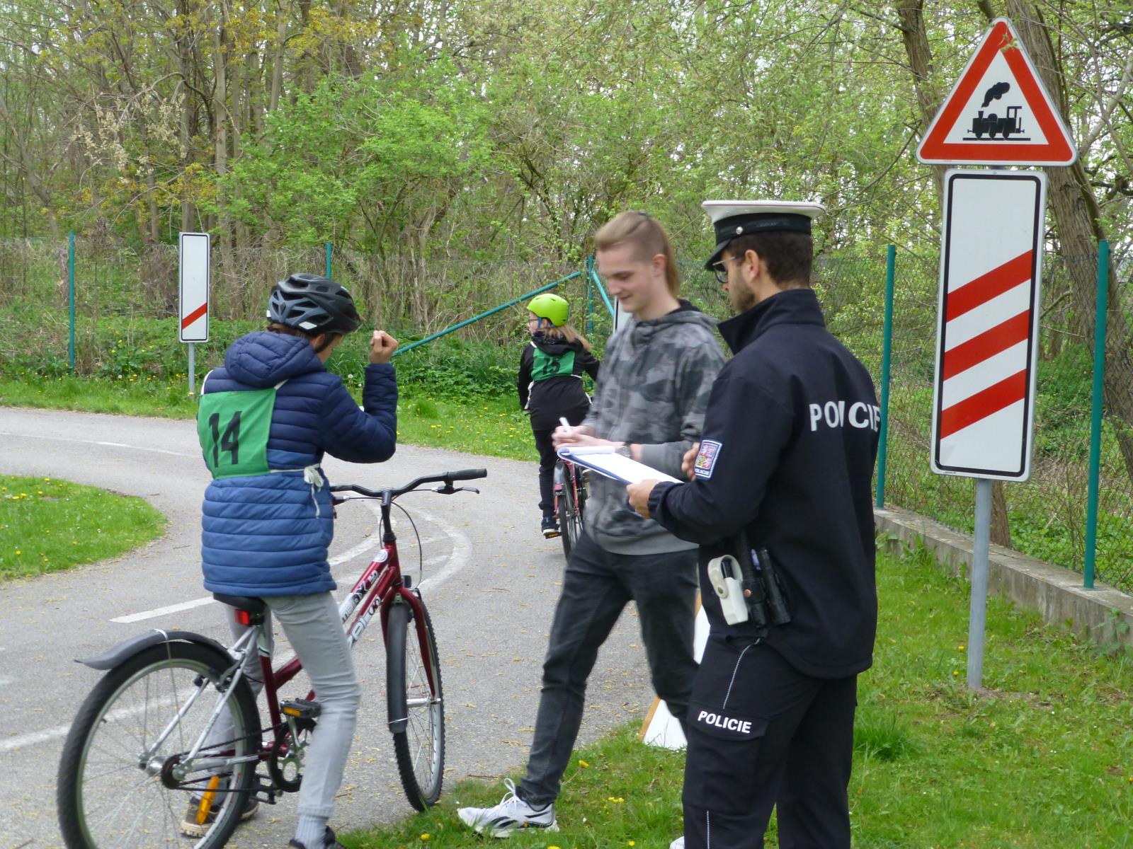 Třeboň - oblastní kolo cyklistické soutěže
