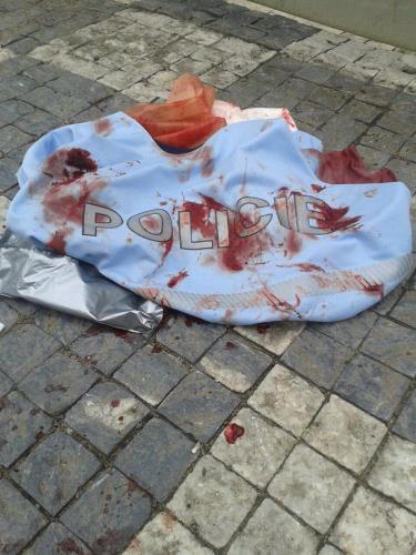 Tričko použité k záchraně života