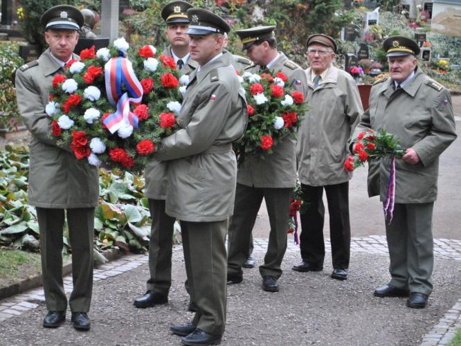 Uctění památky válečných veteránů 9.11. 2012