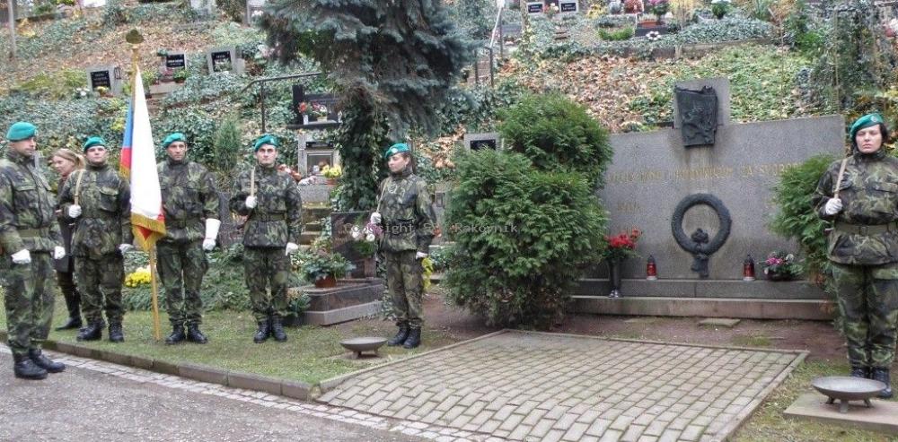 Uctění památky válečných veteránů 9.11. 2012