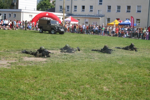Ukázka taktiky malých vojenských jednotek