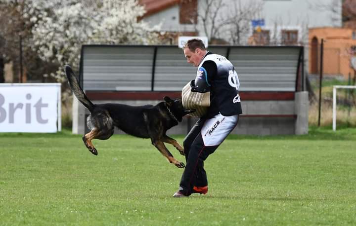 Úspěšný výkon policistky se psem Kubou