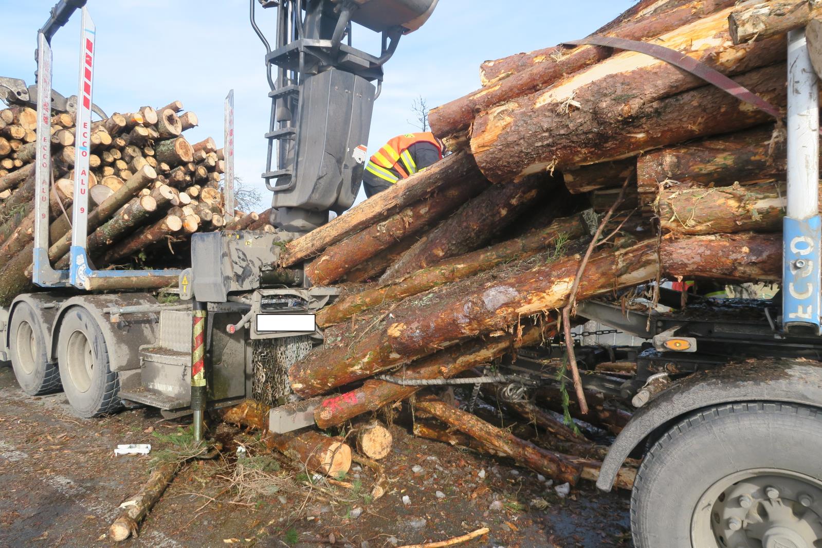 Uvolnění dřevní hmoty na silnici E55 2.jpg