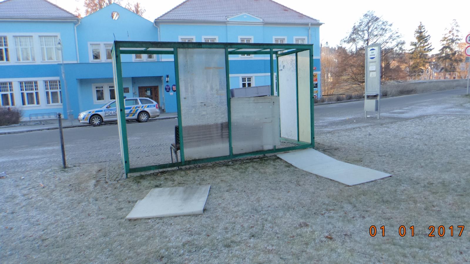 Vandal v Bělé nad Radbuzou