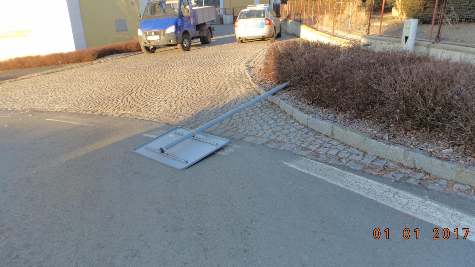 Vandal v Bělé nad Radbuzou