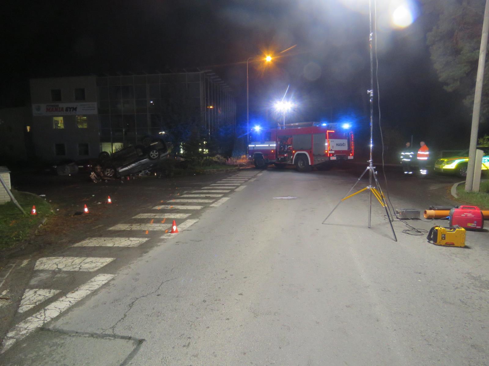 Vážná dopravní nehoda se smrtelným zraněním