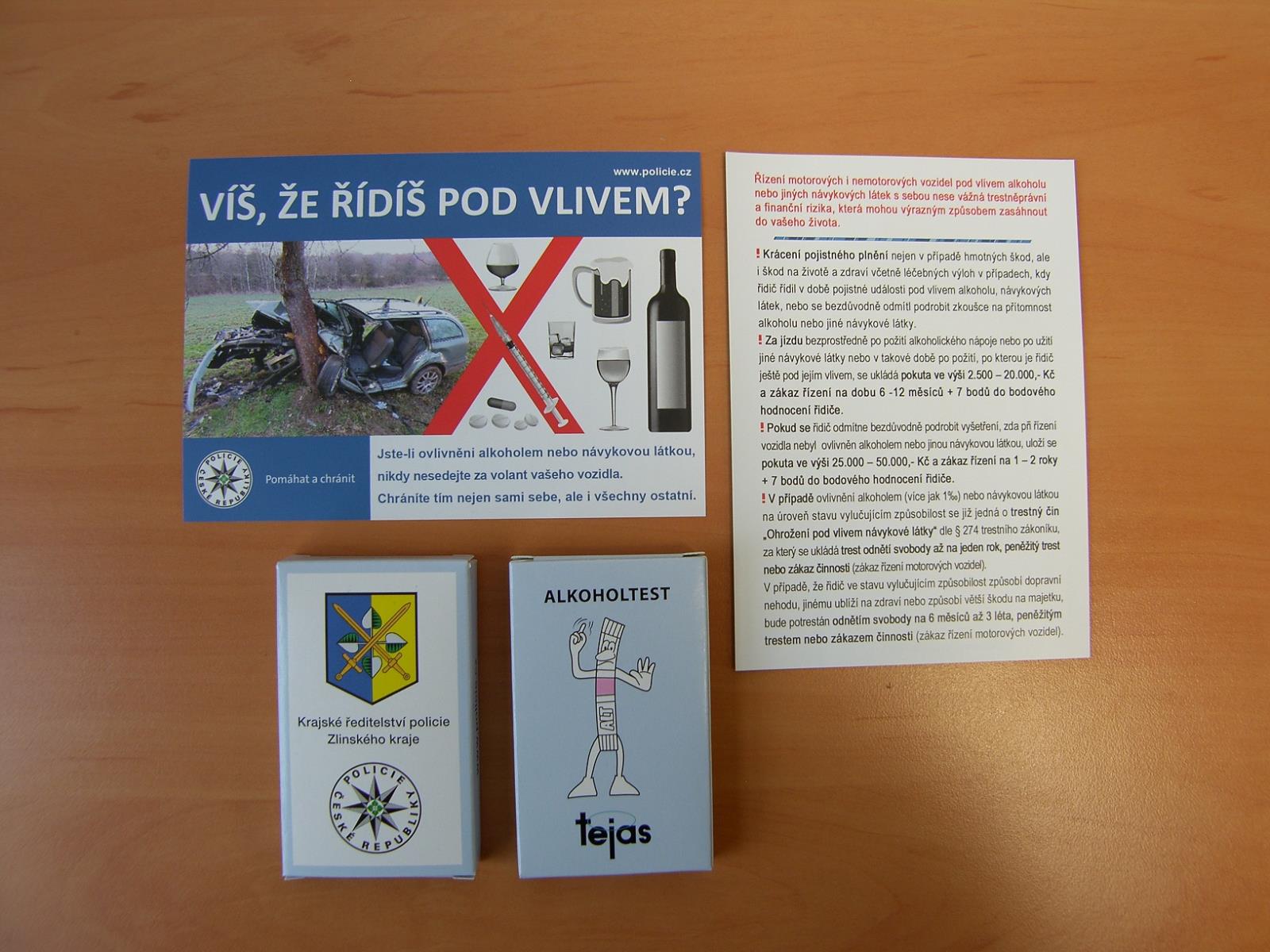 Víš, že řídíš pod vllivem?