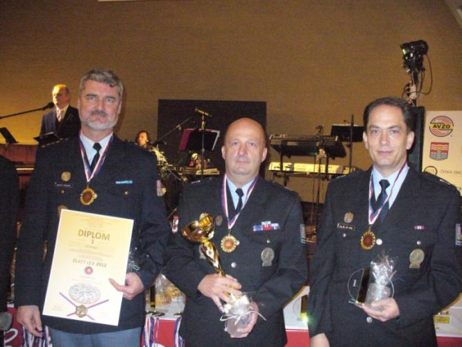 Vítězné družstvo ZLATÝ LEV 2012