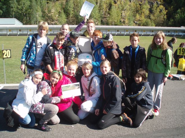 Vítězné družstvo ZŠ Velké Hamry