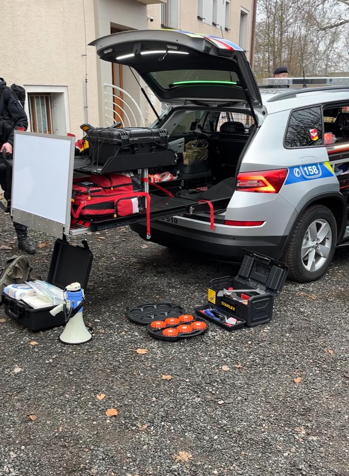 Vozidlo Velitel policie