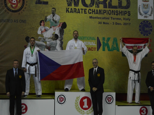 Vrabec, Krhut vyhlášení kumite Veterans A