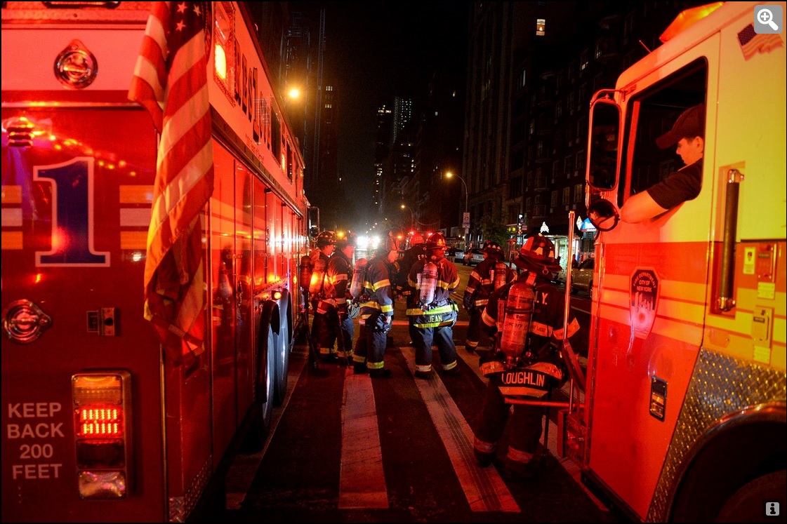 Výbuch na Manhattanu