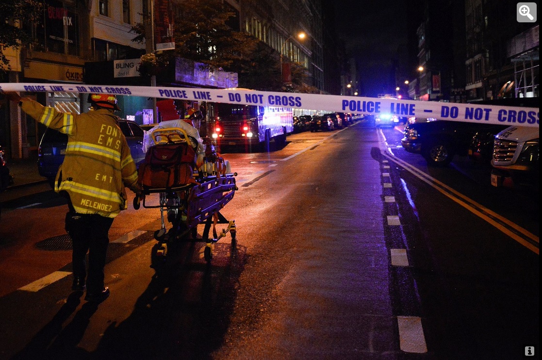 Výbuch na Manhattanu