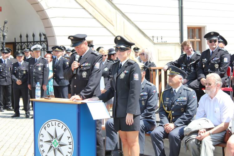 Vyhodnocení nejlepších policistů a zaměstnanců