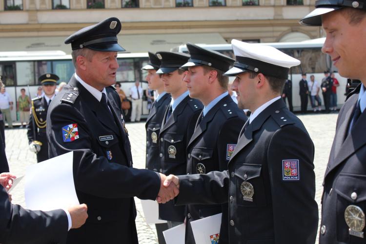 Vyhodnocení nejlepších policistů a zaměstnanců