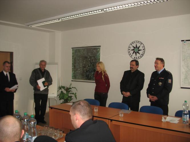 Vyznamenání policistů
