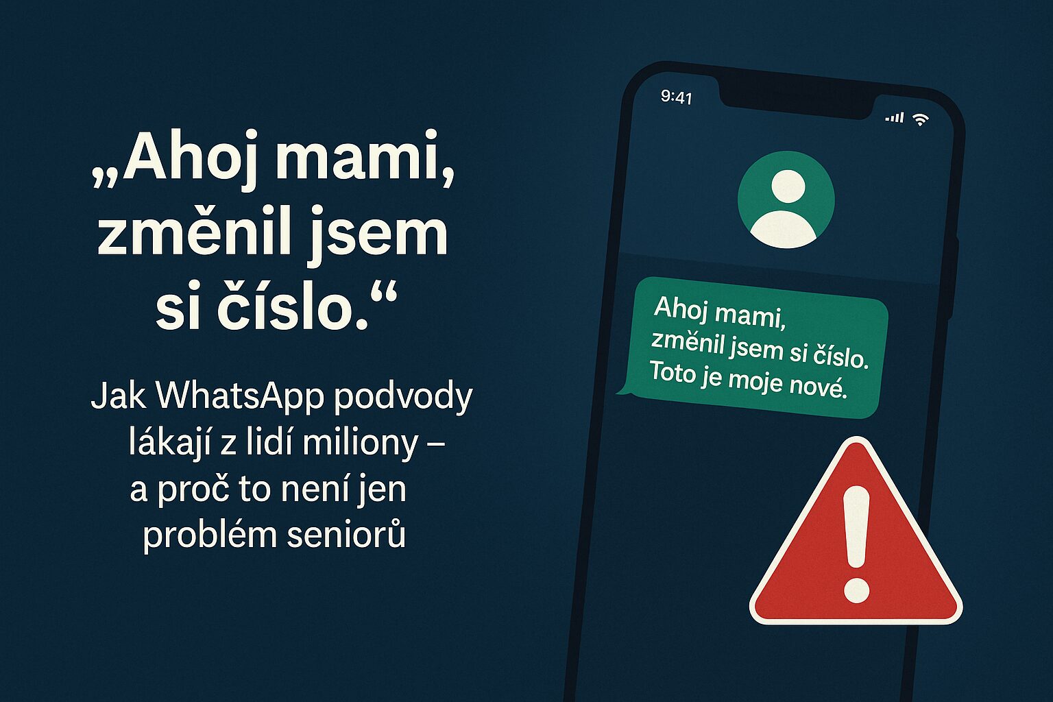 WhatsApp zpráva