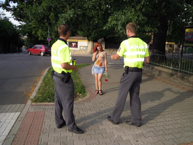 Z dárků se těšily děti u Základní školy Boženy Němcové v Litoměřicích
