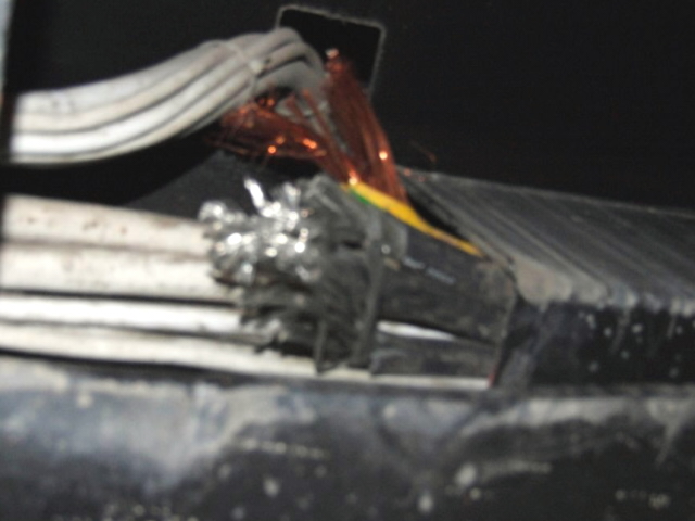 Z firmy zmizely silnoproudé měděné kabely 