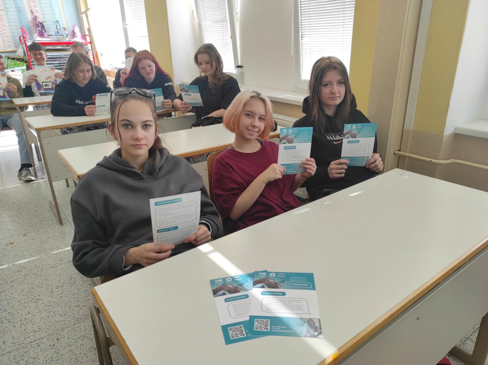 ZŠ Kácov - beseda téma Sexting