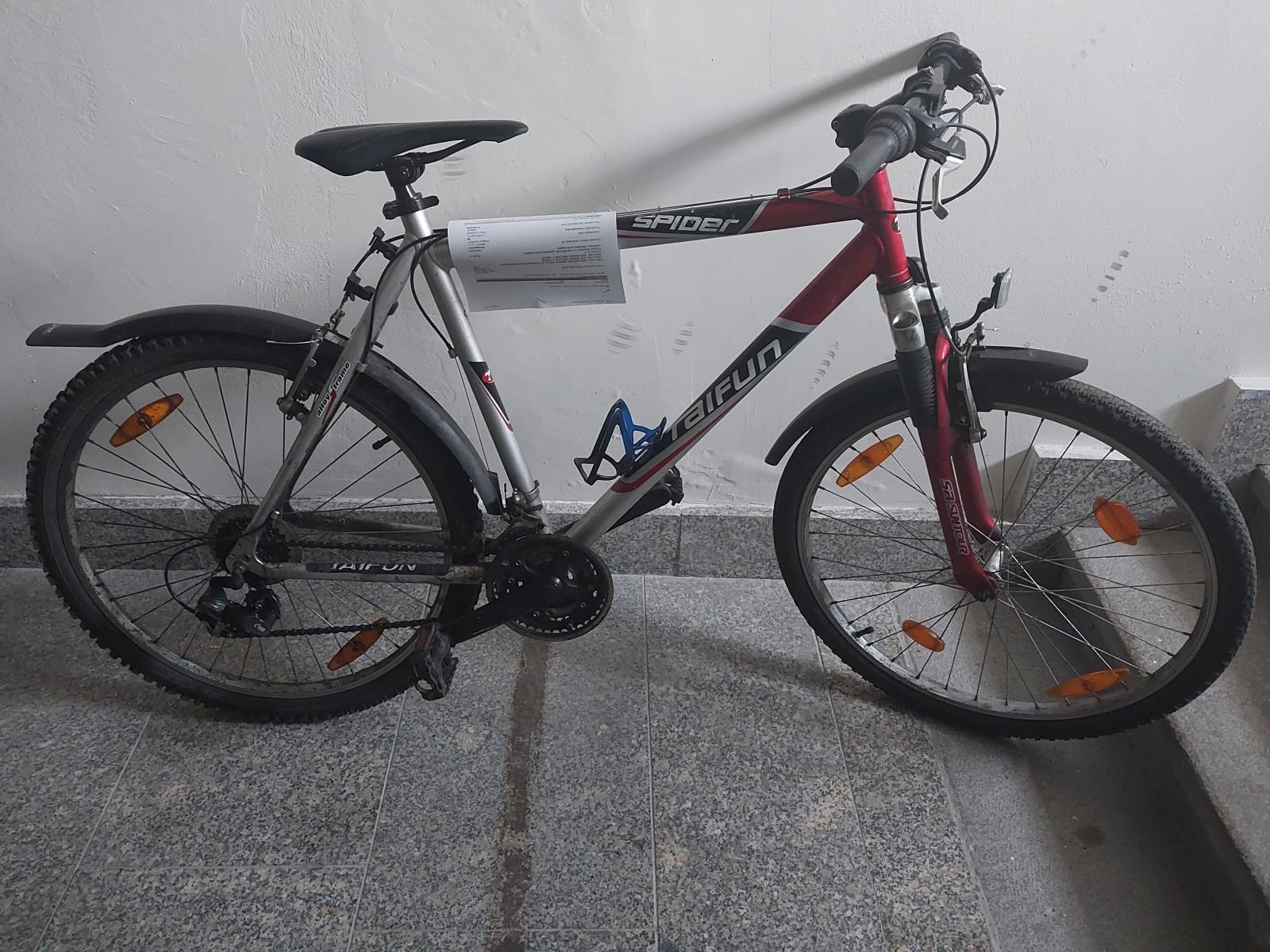 Zajištěné jízdní kolo