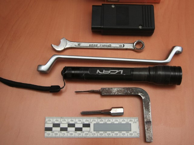 Zajištěné nářadí