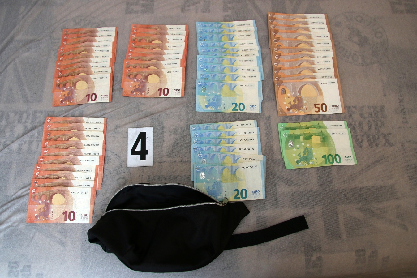 Zajištěné peníze a drogy