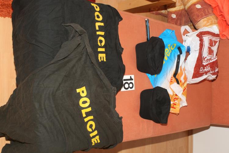 Zajištěné věci při akci Fixinela (Štěrboholy)