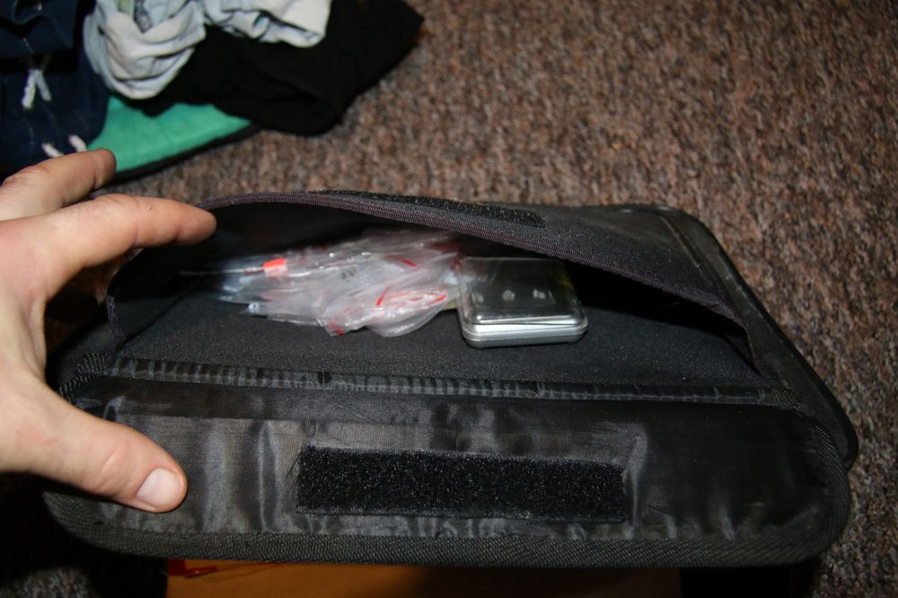 Zajištěné věci při domovní prohlídce - leden 2019