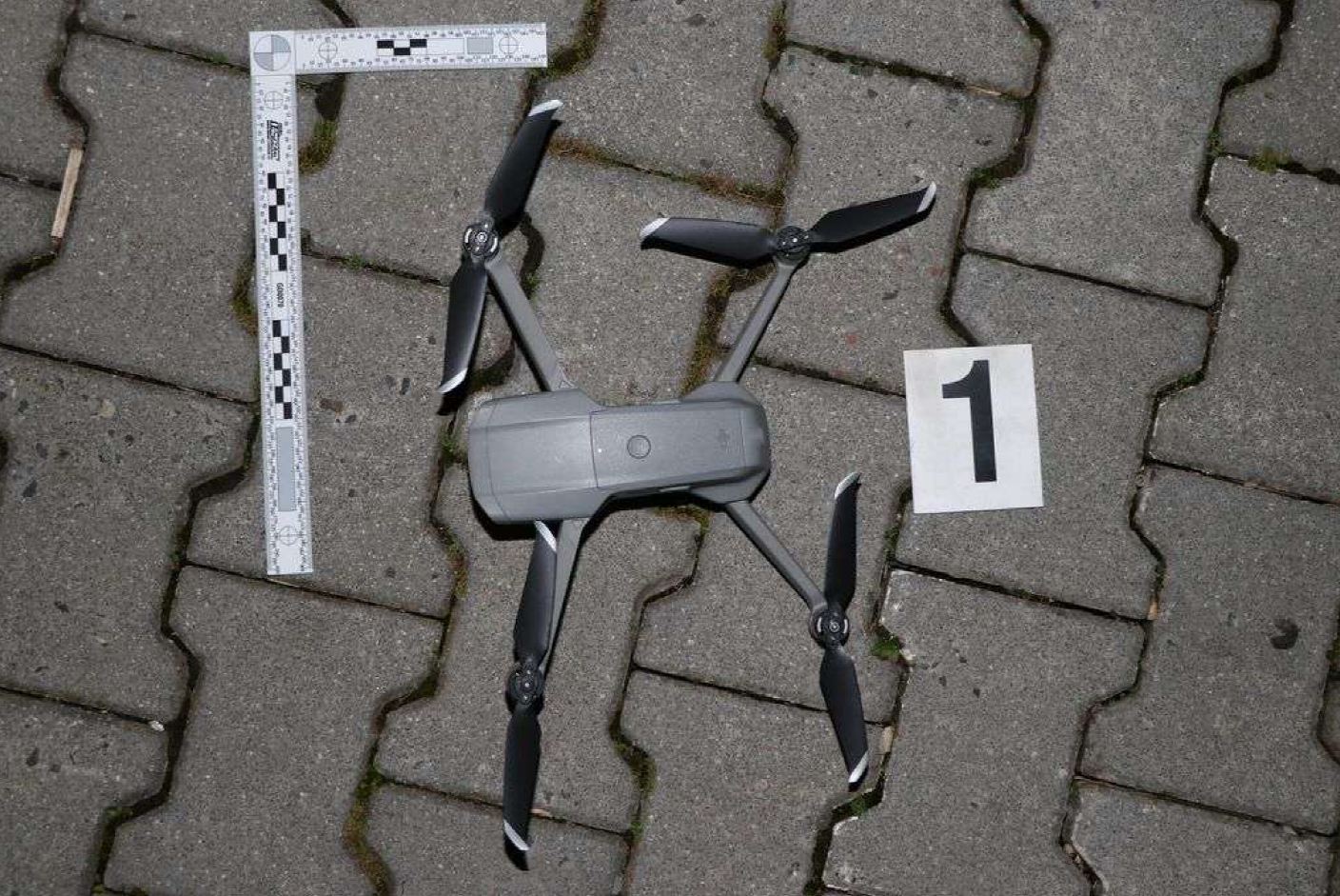 Zajištěný dron - Horní Folmava
