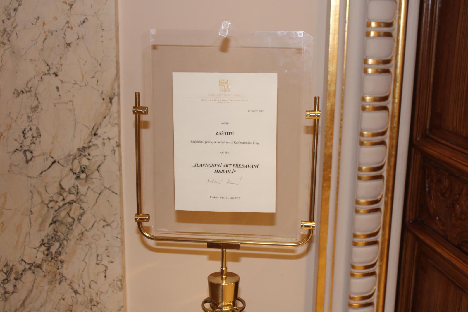 Záštita hejtmanky KK