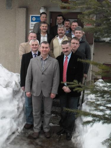 Zástupci PČR, RP, CÚ