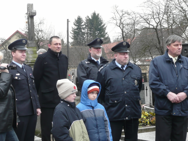 Zástupci  policie a obce