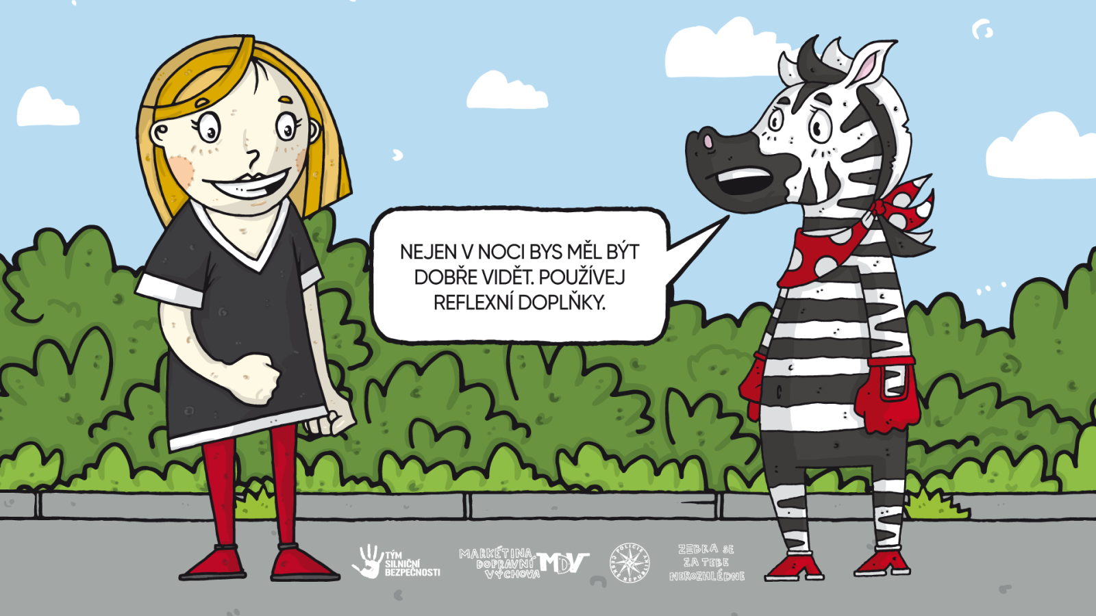Zebra a Markétina dopravní výchova 2022 - 4