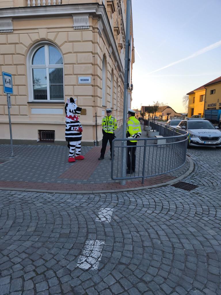 Zebra se za tebe nerozhlédne