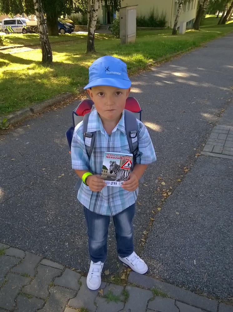 Zebra se za tebe nerozhlédne