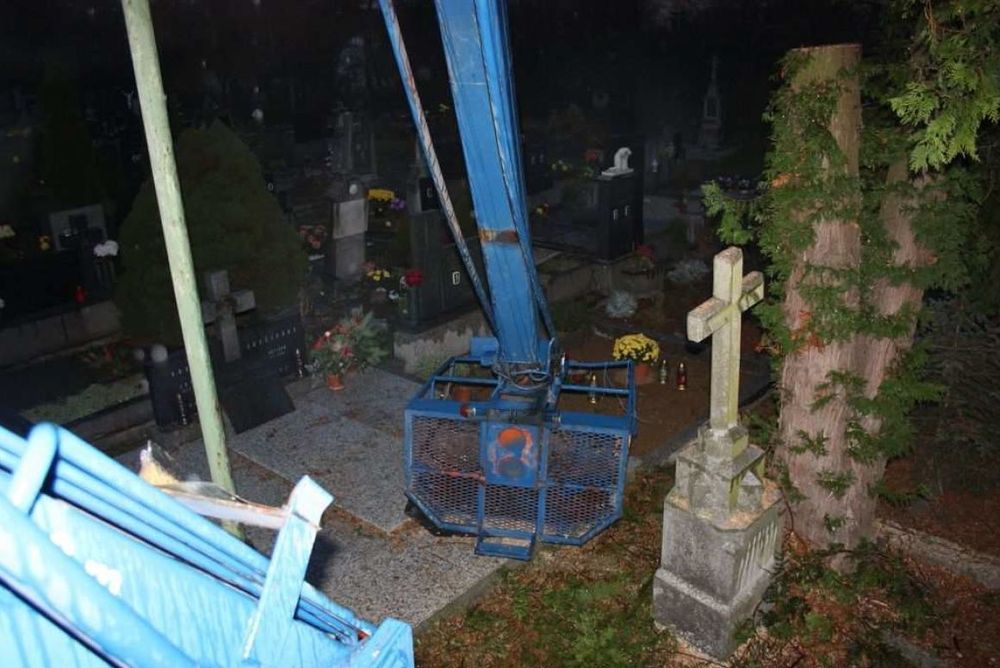 Zlomené rameno plošiny